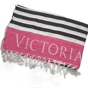 Victorias Secret Beach Blanket Pool Towel Pink Bla